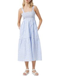 French Connection - Smocked Tea Sundress - Lyst