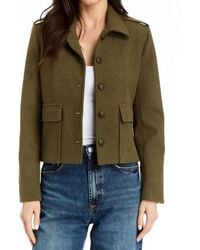 Drew - Minty Double Faced Flannel Jacket - Lyst