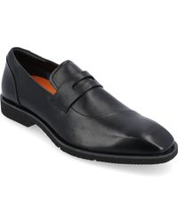 Thomas & Vine - Zenith Leather Slip-on Loafers - Lyst