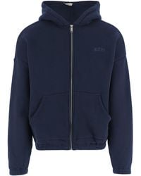 Autry - Cotton Zip-Up Hoodie Sweatshirts - Lyst