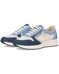 Mephisto - Kim Perf Sneakers Jeans Velvet Leather Shoes Zogg2372 - Lyst
