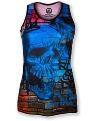 INKnBURN - Run Or Die Graffiti Singlet - Lyst