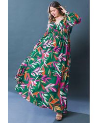 TRUEDAMES - Gone Coastal Woven Maxi Dress - Lyst
