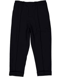 Balmain - Tailored Slouch Wool Trousers - Lyst