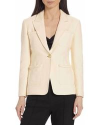 10 Crosby Derek Lam - Assila Single Breasted Braid Trim Jacket - Lyst
