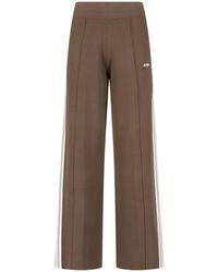 Autry - High-Waist Wide-Leg Knit Pants - Lyst