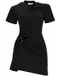 Rabanne - Asymmetric Cutout Mini Dress - Lyst