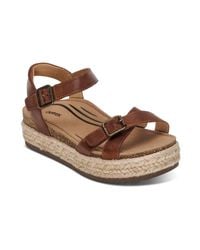 Aetrex - Paula Platform Sandal - Lyst