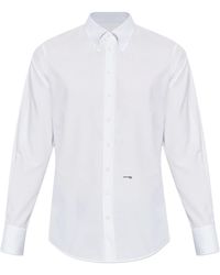 DSquared² - Button-Up Cotton Shirt - Lyst