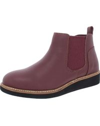 Softwalk - Wildwood Leather Ankle Chelsea Boots - Lyst
