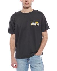 FRAME - Relaxed Vintage Print T-Shirt - Lyst
