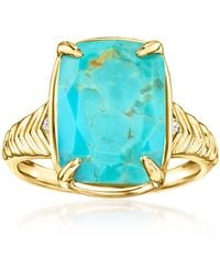 Ross-Simons - Ring With Lab-Grown Diamonds - Lyst