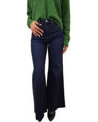 Pistola - Izzy High Rise Wide Leg Pant - Lyst
