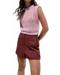 DELUC - Mendes High Waist Shorts - Lyst