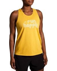 Brooks - Distance Tank 2.0 Top - Lyst