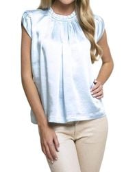 Eva Franco - Annik Satin Blouse - Lyst