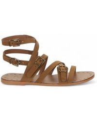 Love Rio - Leire Suede Flat Sandal - Lyst