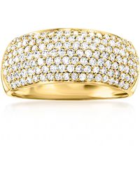 Ross-Simons - Pave Diamond Ring - Lyst