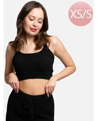 TRUEDAMES - Solid Crop Top - Lyst