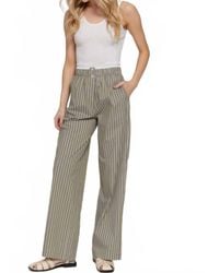 Active Basic - Contrast Waist Combo Boxer Straight Stripe Pants - Lyst
