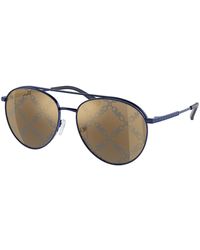 Michael Kors - Arches 58mm Navy Sunglasses Mk1138-1895am-58 - Lyst