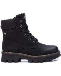 Xti - Combat Boots - Lyst