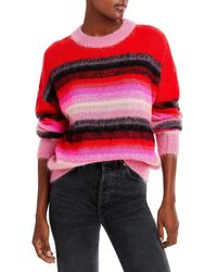 Essentiel Antwerp - Striped Ribbed Trim Pullover Sweater - Lyst