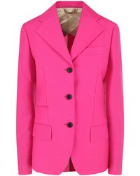Versace - Mohair Blend Blazer - Lyst