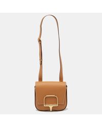Hermès - Gold Epsom Leather Della Cavalleria Mini Bag - Lyst