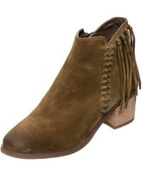 Antelope - Cary Fringe Bootie - Lyst