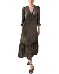 LK Bennett - Deborah Peplum Dress - Lyst