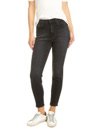 7 For All Mankind Moorecry High-waist Ankle Skinny Jean - Black