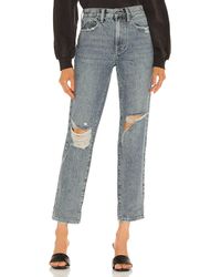 Pistola - Presley High Rise Relaxed Roller Jeans - Lyst
