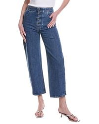 FFORME - Elodie Curved Leg Jean - Lyst