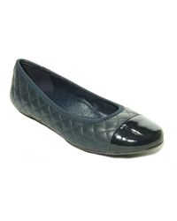 Vaneli - Serene Leather Quilted Ballet Flats - Lyst