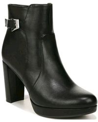 Naturalizer - Braxton I6499S3002 Boots Leather Ankle Bootie Lion1059 - Lyst