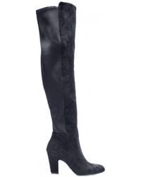 Chinese Laundry - Canyons Low Heel Thigh High Stretch Boots - Lyst