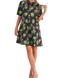 ..,merci - Short Sleeve Button Down Mini Dress - Lyst