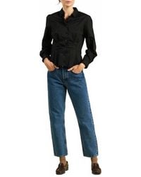 Trovata - Valentina Button Down Blouse - Lyst