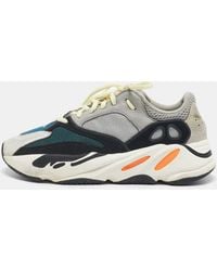 Yeezy - X Adidas Suede And Mesh Boost 700 Wave Runner Sneakers - Lyst