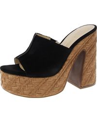 Jessica Simpson - Xona2 Peep Toe Slip On Platform Sandals - Lyst