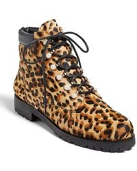 Jack Rogers - Peyton Pearl Boots Leopard Ankle Bootie Jobb118 - Lyst