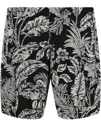 Palm Angels - Jungle Parrots Swim Shorts - Lyst