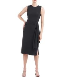 Kay Unger - Pleated Sleeveless Cocktail And Party Dress - Lyst