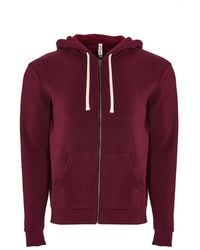 Next Level - Santa Barbara Full-Zip Hoodie - Lyst