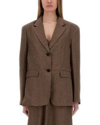 Alysi - Micro Stripes" Blazer - Lyst