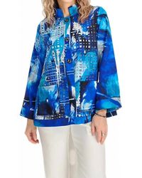 Lemon Grass - Laser Cut Reversable Jacket - Lyst