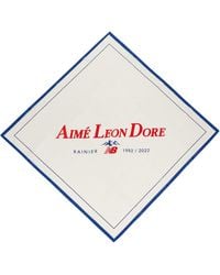 Aimé Leon Dore - Cream New Balance Logo Bandana Hat - Lyst