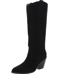 Nine West - Smash Pull On Pointed Toe Knee-High Boots - Lyst