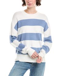 Splendid - Libby Stripe Wool-Blend Sweater - Lyst